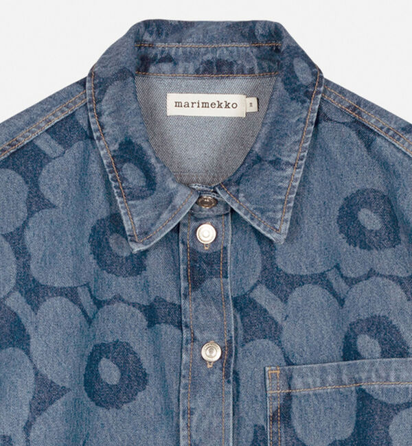 Marimekko「Maridenim Vaihe Unikko シャツ」|シャツ・ブラウス|
