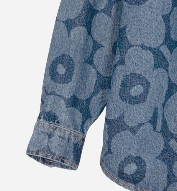 Marimekko「Maridenim Vaihe Unikko シャツ」|シャツ・ブラウス|