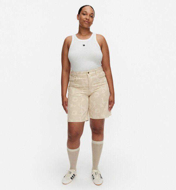 Marimekko「Maridenim Marssi Unikko ショートパンツ」|チノ|