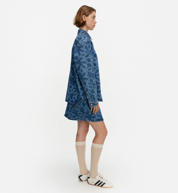 Marimekko「Maridenim Vaihe Kukka シャツ」|シャツ・ブラウス|