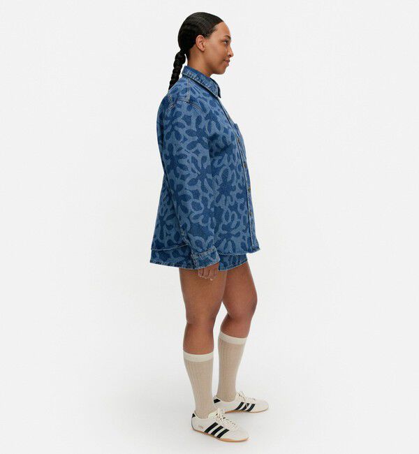 Marimekko「Maridenim Vaihe Kukka シャツ」|シャツ・ブラウス|