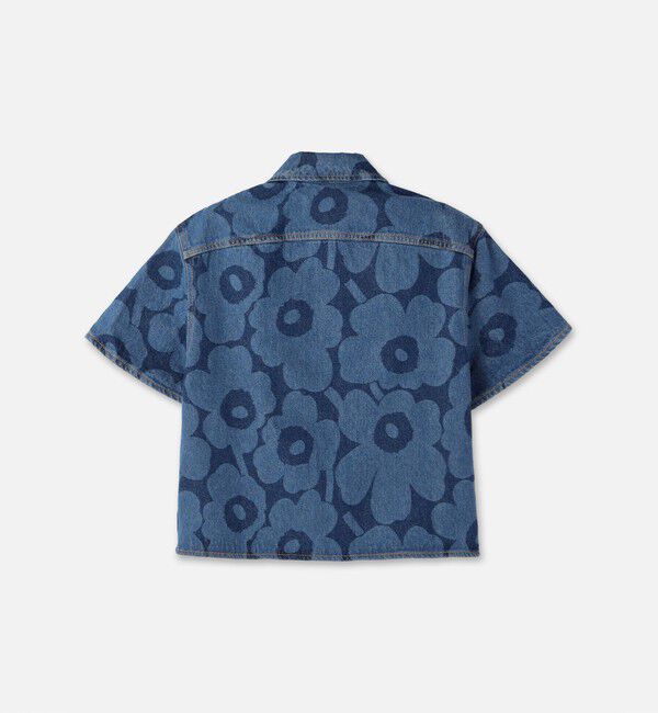 Marimekko「Maridenim Kuvata Unikko シャツ」|シャツ・ブラウス|