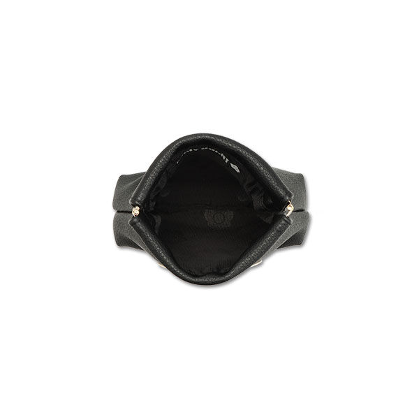 MARY QUANT「エナメルアイコンデイジーパッチ バネクチポーチ」|ポーチ|