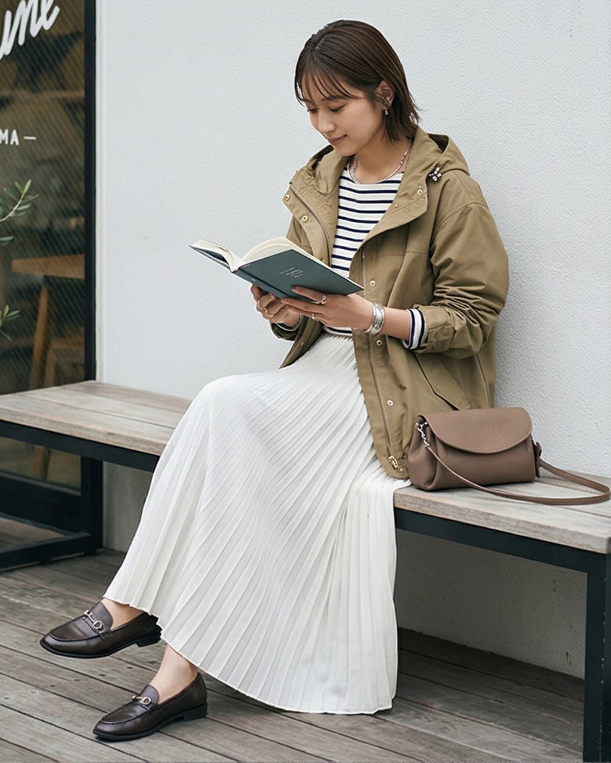 STYLE DELI「【DELI by】エレファントチャーム付きリアルレザーショルダーバッグ」|ショルダー・メッセンジャー|