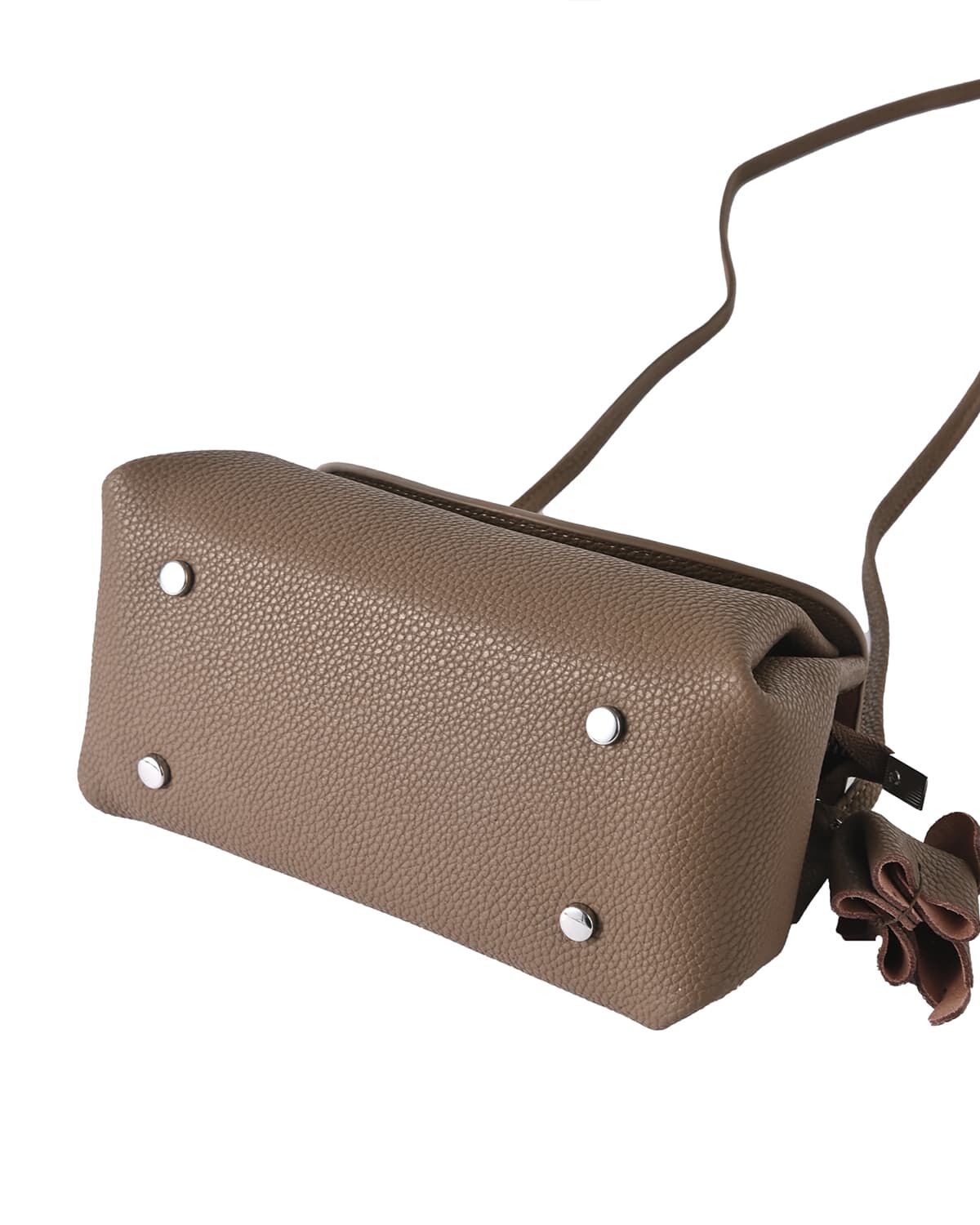 STYLE DELI「【DELI by】エレファントチャーム付きリアルレザーショルダーバッグ」|ショルダー・メッセンジャー|