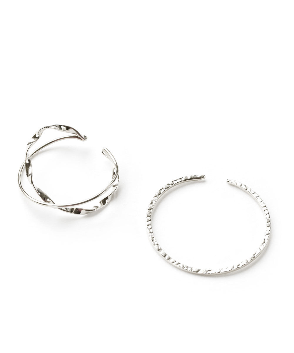 colleca la「スリムラインのセットイヤーカフ」|イヤーカフ|