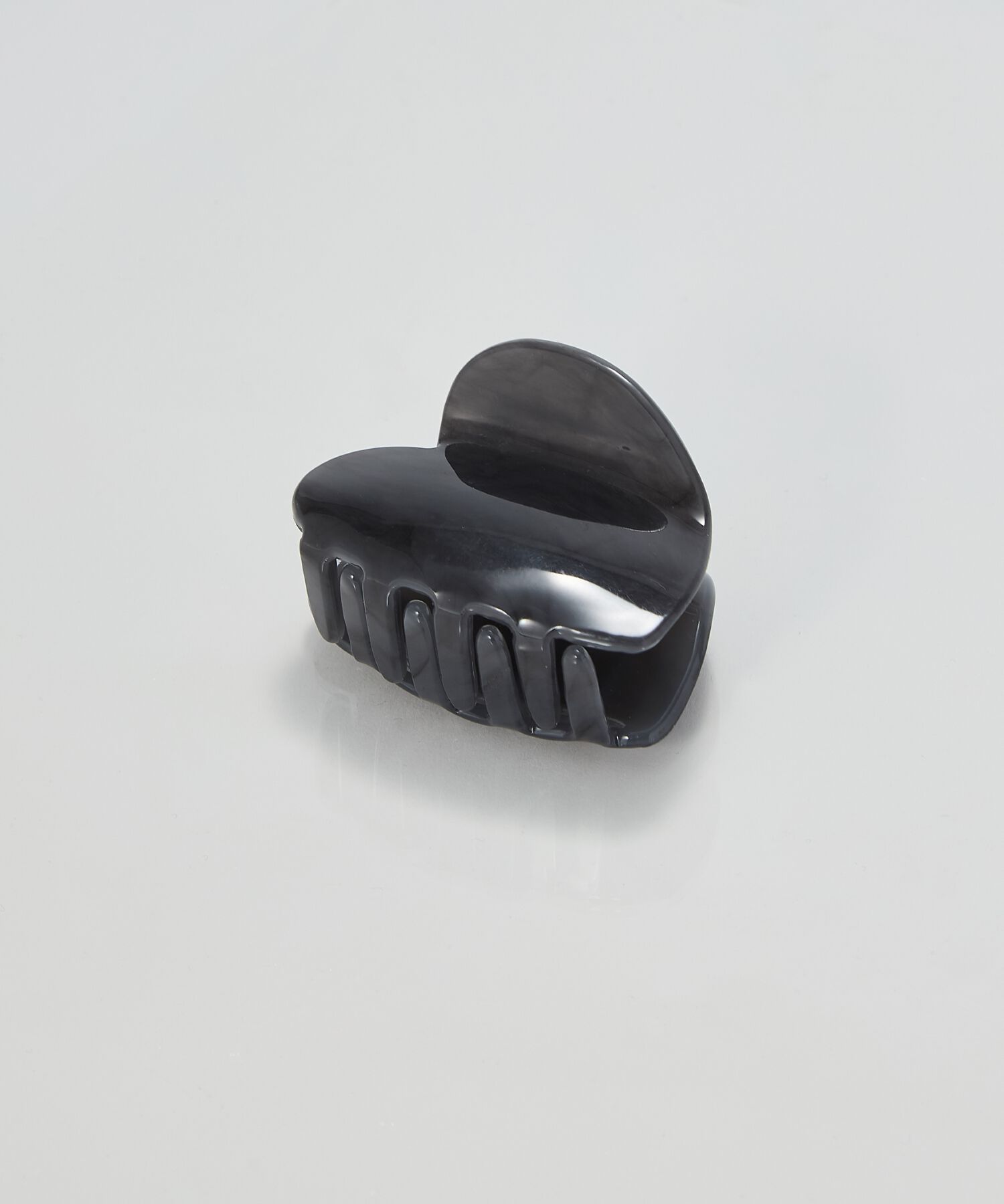 Phoebe「マーブルハートバンスクリップ　ブラック」|その他|