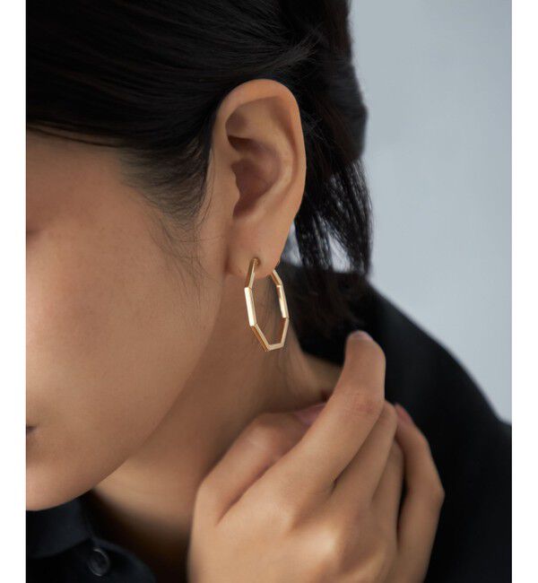 Jouete「[プッシュイヤリング] オクタゴン」|イヤリング|