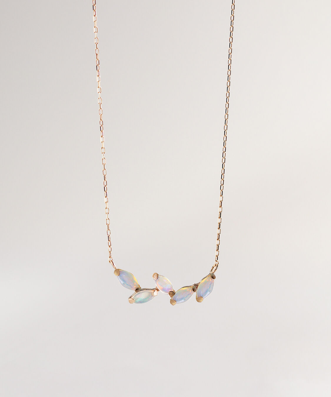  「オパール ネックレス | K10YG」|ネックレス|K10 イエローゴールド