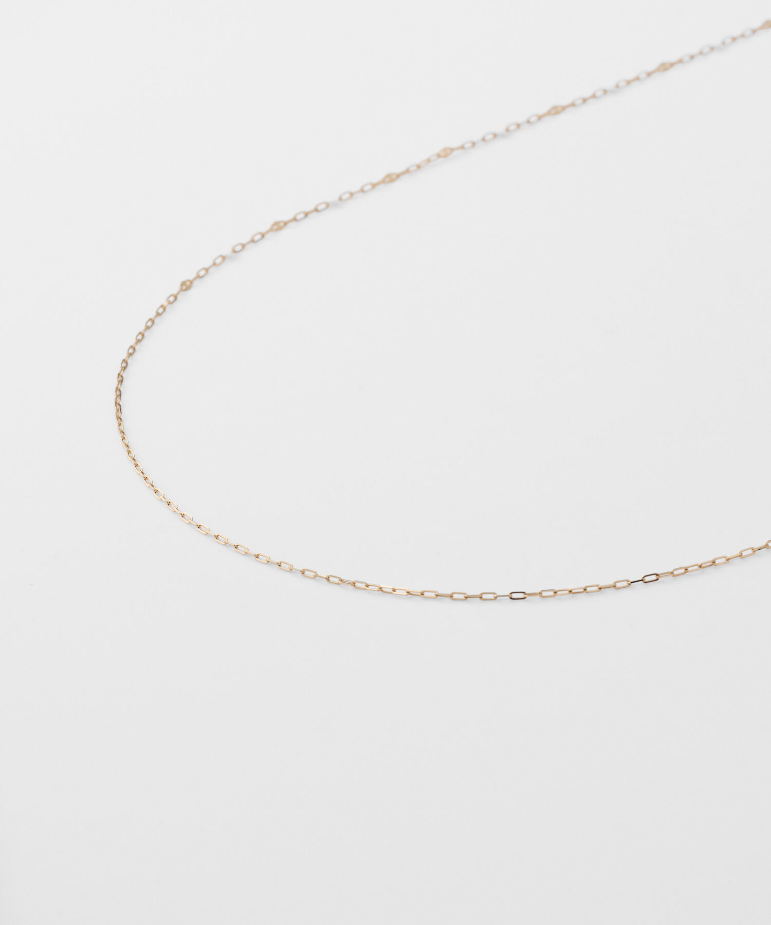 agete「K10ネックレスチェーン（70cm）」|ネックレス|