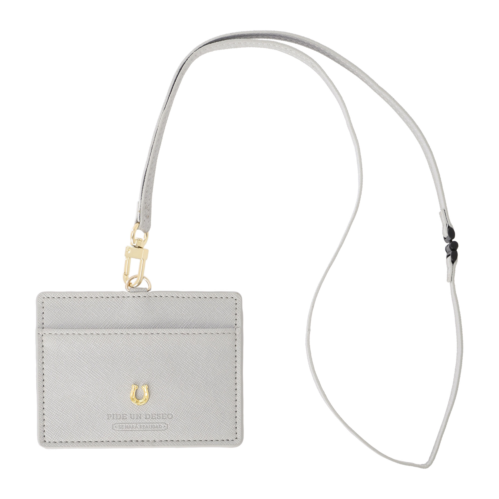 PEDIR「PEDIR(ペディール) ヨコIDケース 安全パーツ付 シルエット」|定期入れ|ｼｬｲﾆｰｸﾞﾚｰ