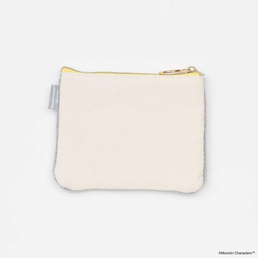 「MOOMIN サガラ刺繍ミニフラットポーチ」|ポーチ|