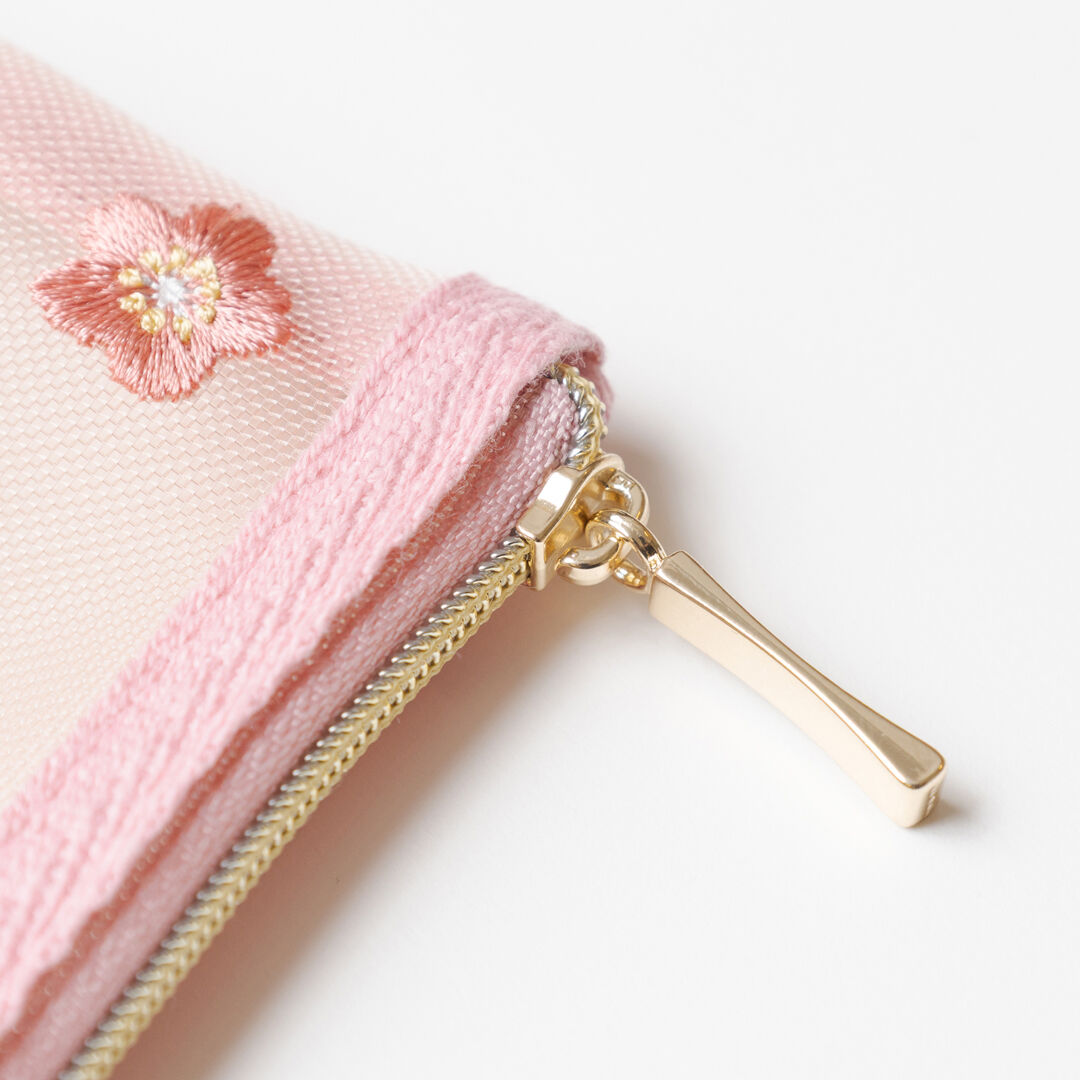  「八八 リサイクルメッシュフラットポーチ」|ポーチ|