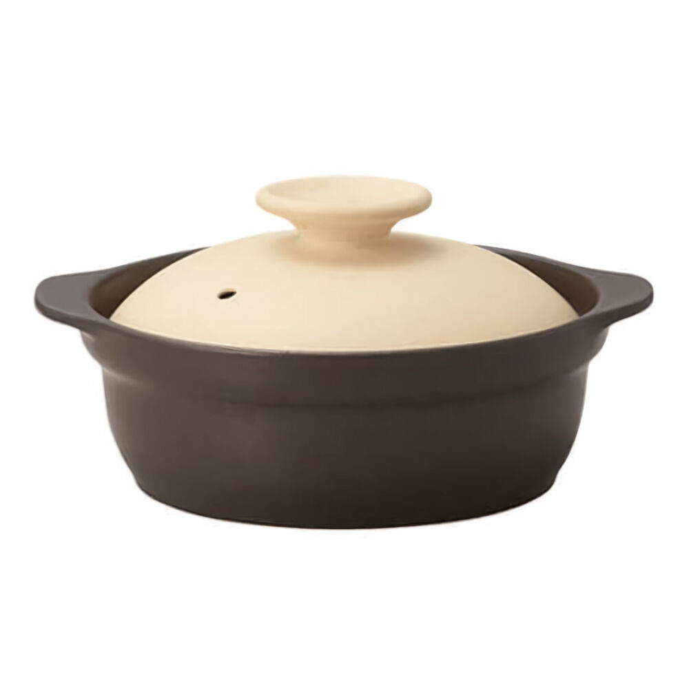 BACKYARD FAMILY「土鍋 9号 通販 鍋 お鍋 4～5人用 Karl カール ih対応 なべ ご飯 ごはん 超軽量」|食器・キッチングッズ|ベージュ1