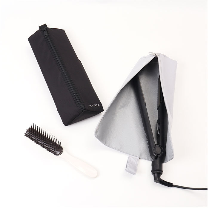 BACKYARD FAMILY「ヘアアイロンケース 吊り下げ 通販 ヘアアイロン収納 ヘアアイロンホルダー ヘアアイロンポーチ」|ポーチ|
