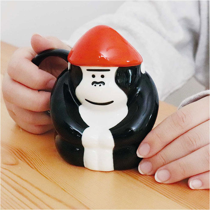 BACKYARD FAMILY「GORELAX ごリラックス マグカップ キャラクター 通販 日本製 カップ コップ」|食器・キッチングッズ|