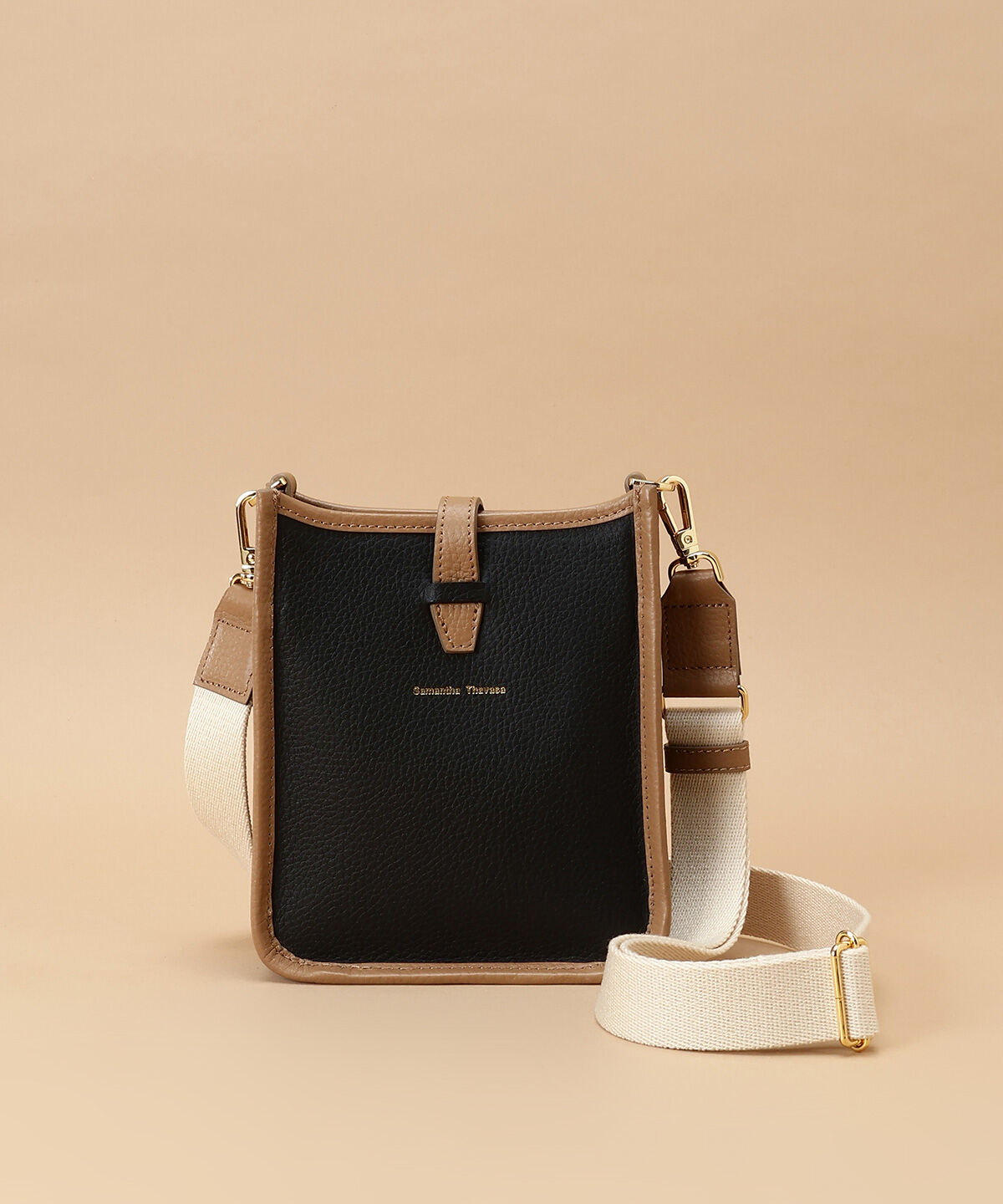 Samantha Thavasa「パンチングデザイン スクエアショルダーバッグ」|ショルダー・メッセンジャー|