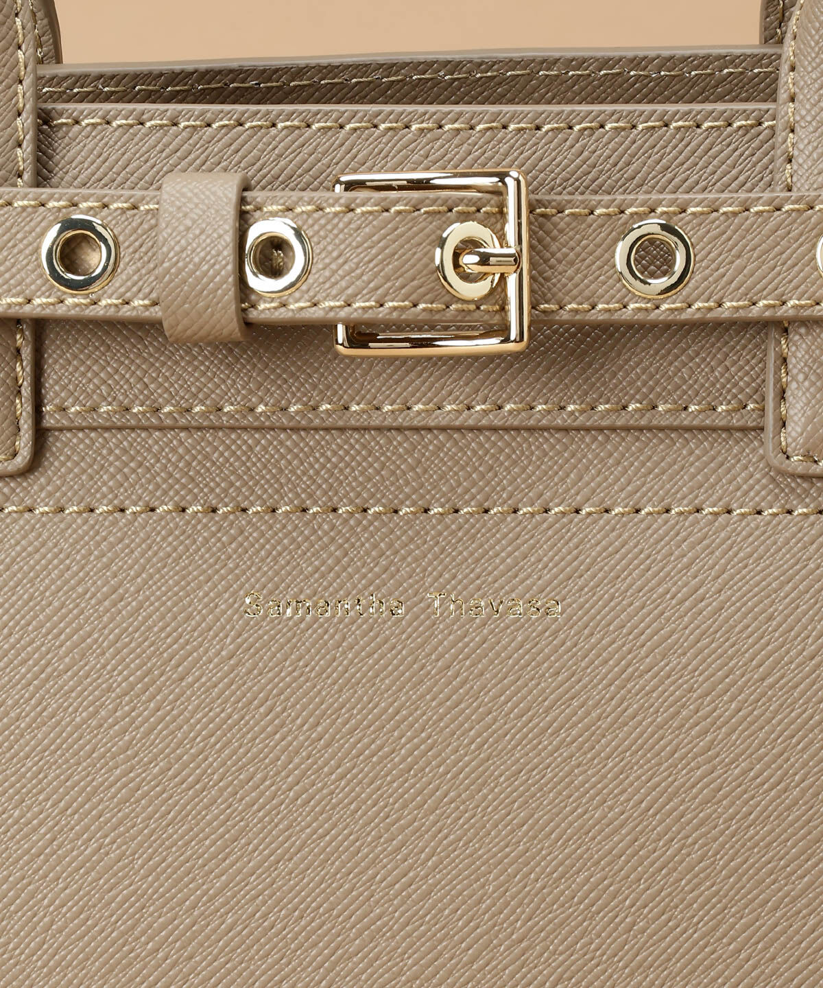 Samantha Thavasa「ベルトデザイン ハンドバッグ」|ハンドバッグ|