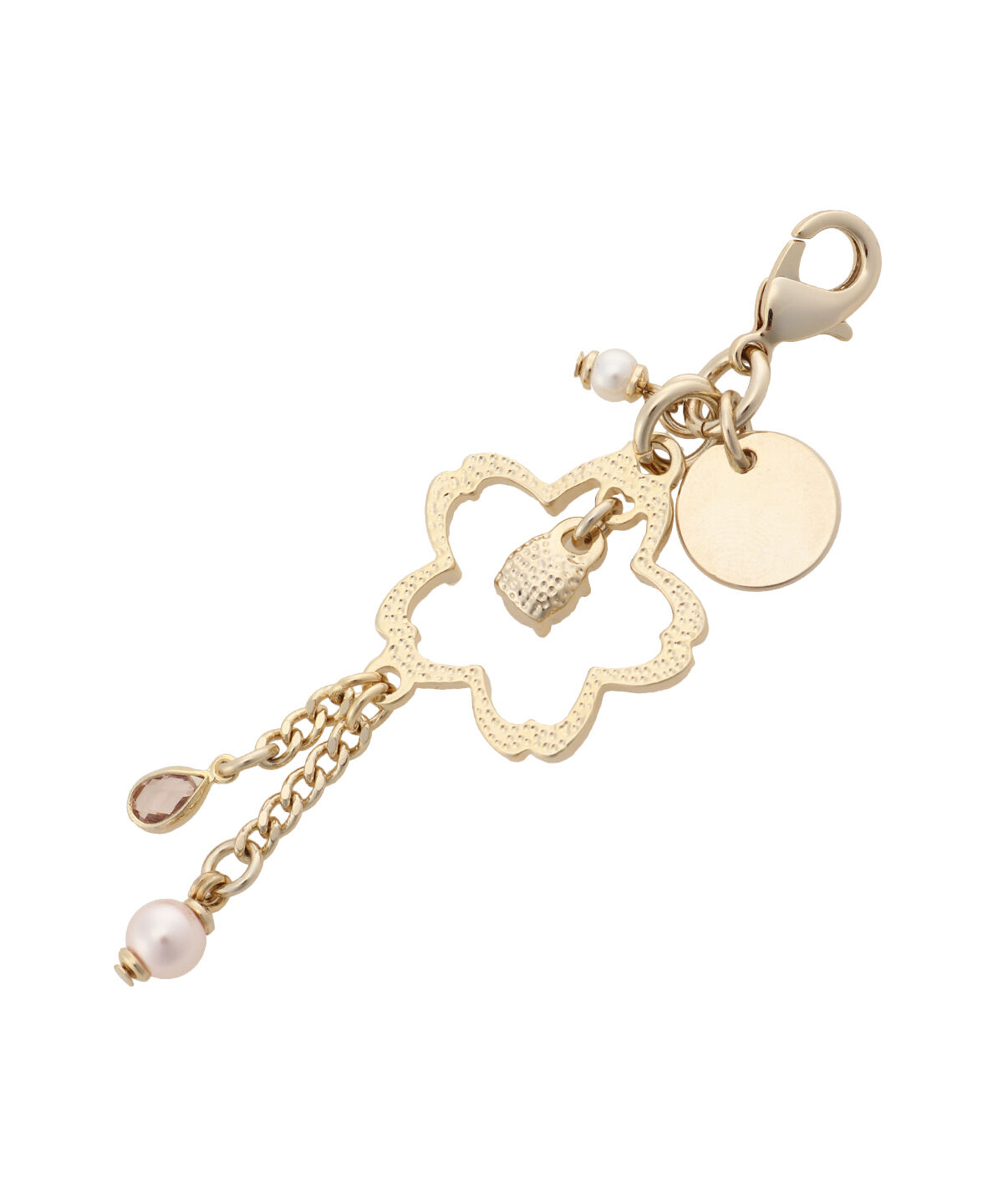 Samantha Thavasa「さくらモチーフ ファスナーチャーム」|チャーム・キーホルダー|