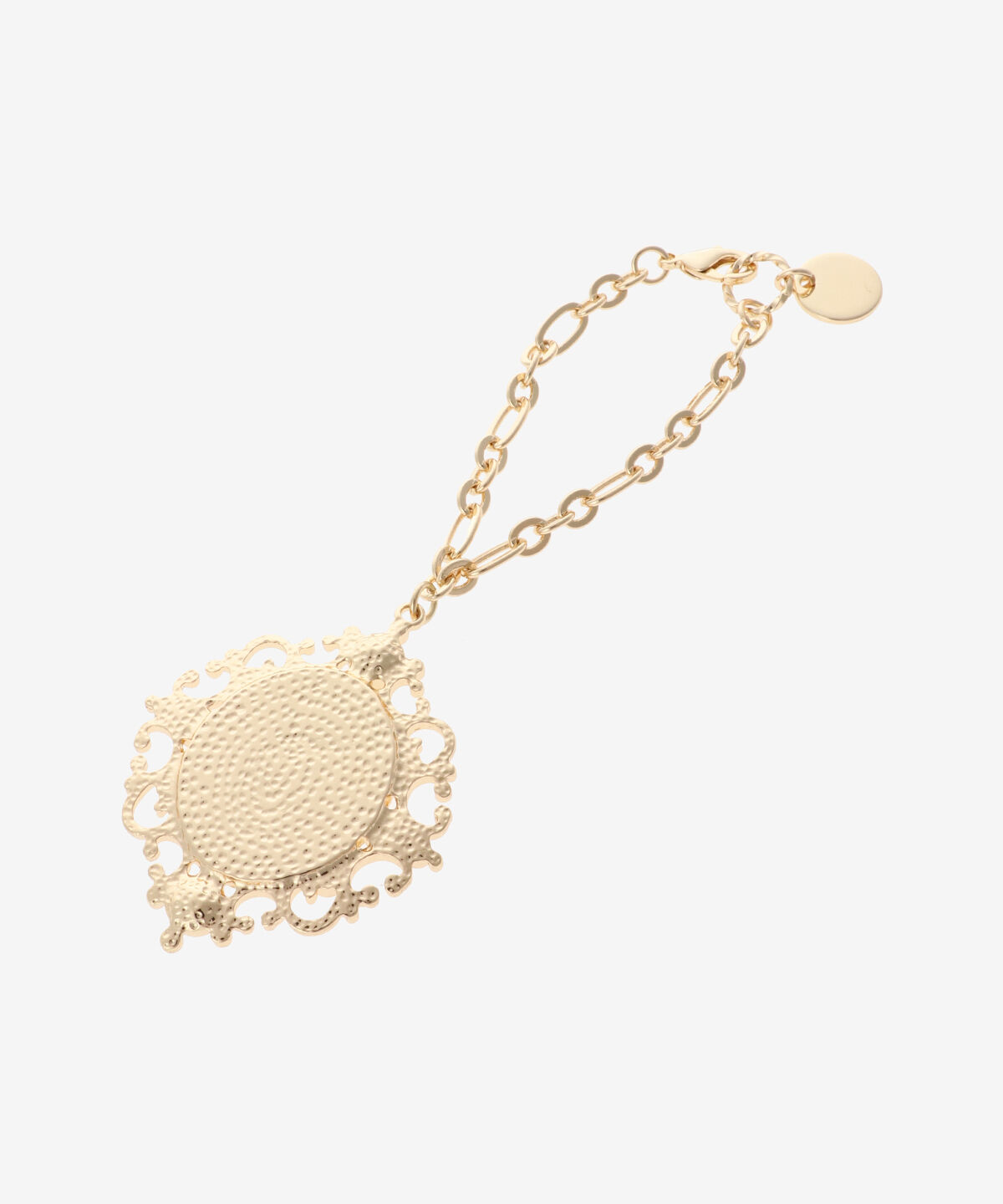 Samantha Vega「クリアカメオ風イニシャルチャーム（N）」|チャーム・キーホルダー|