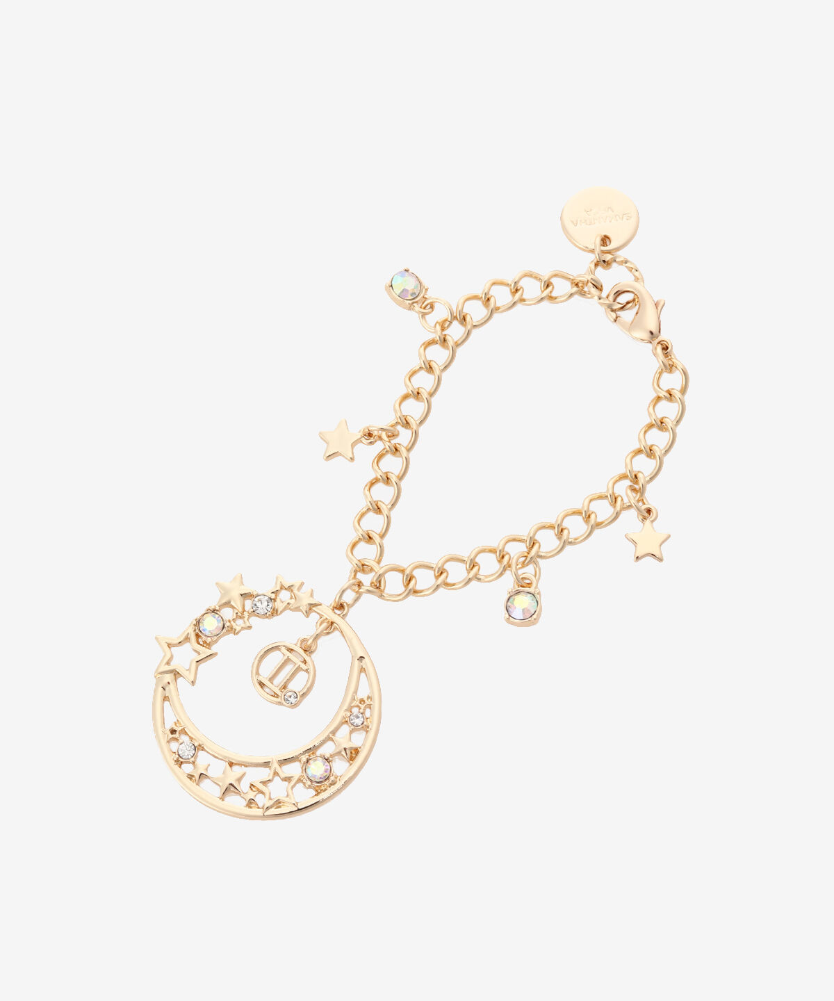 Samantha Vega「星座バッグチャーム（ふたご座）」|チャーム・キーホルダー|ゴールド