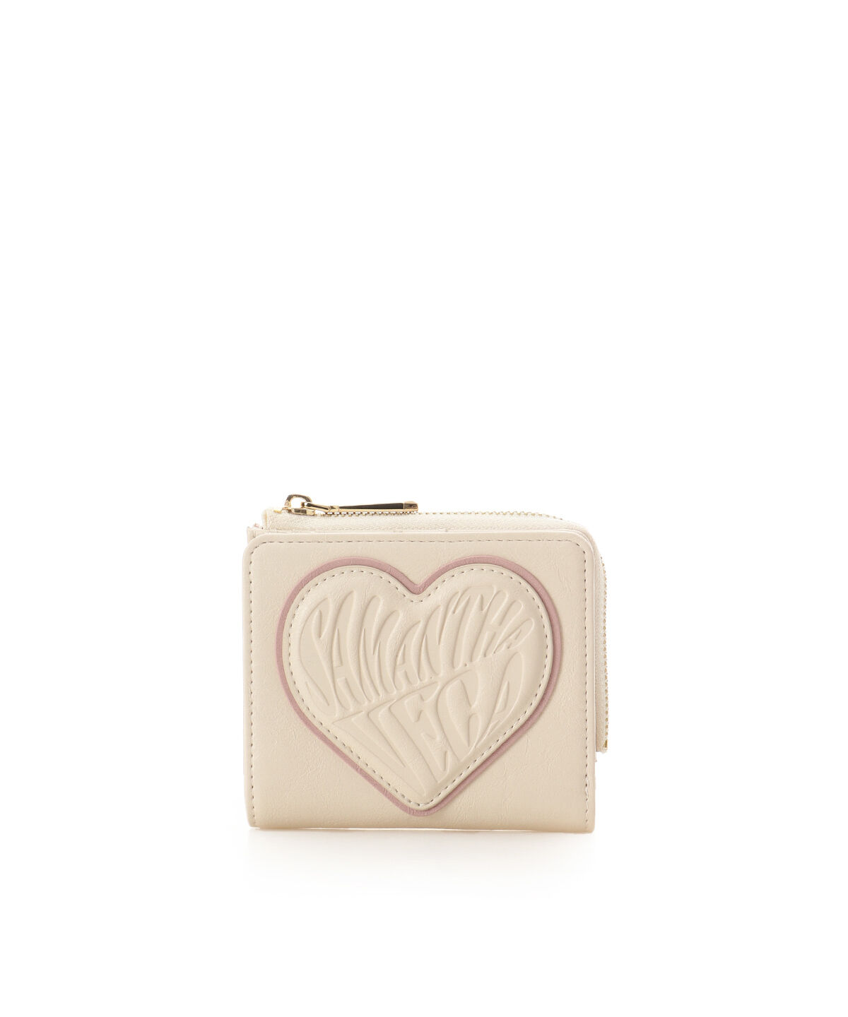 Samantha Vega「クラシックハート折財布」|財布|ホワイト