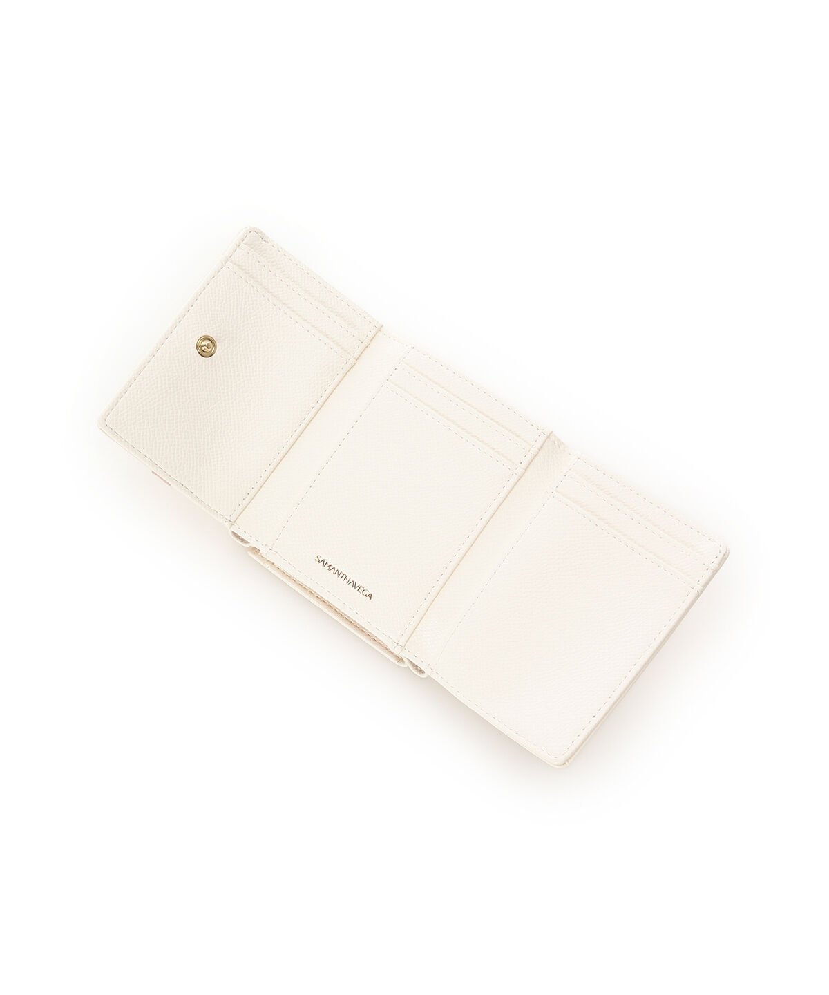 Samantha Vega「バイカラーアクセントリボン折財布」|財布|