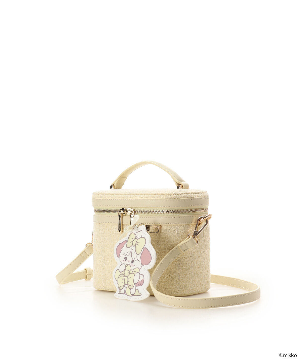 Samantha Vega「Lil ala mode&times;SAMANTHAVEGAコレクション バニティバッグ」|ショルダー・メッセンジャー|イエロー