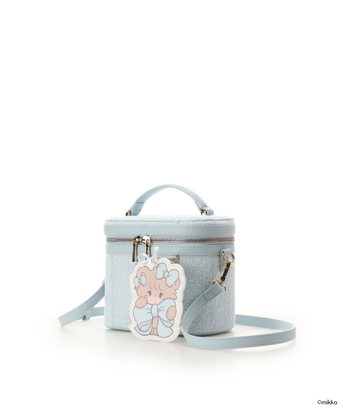 Samantha Vega「Lil ala mode&times;SAMANTHAVEGAコレクション バニティバッグ」|ショルダー・メッセンジャー|ライトブルー