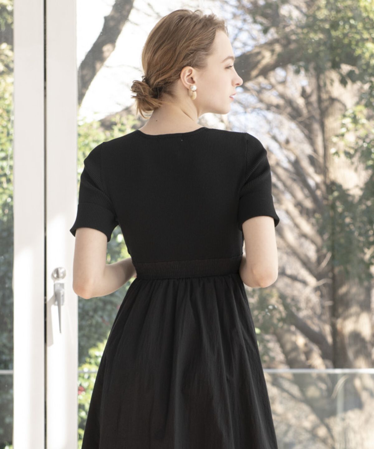 アンドクチュール「ボレロレイヤードドッキングワンピース」|ワンピース|