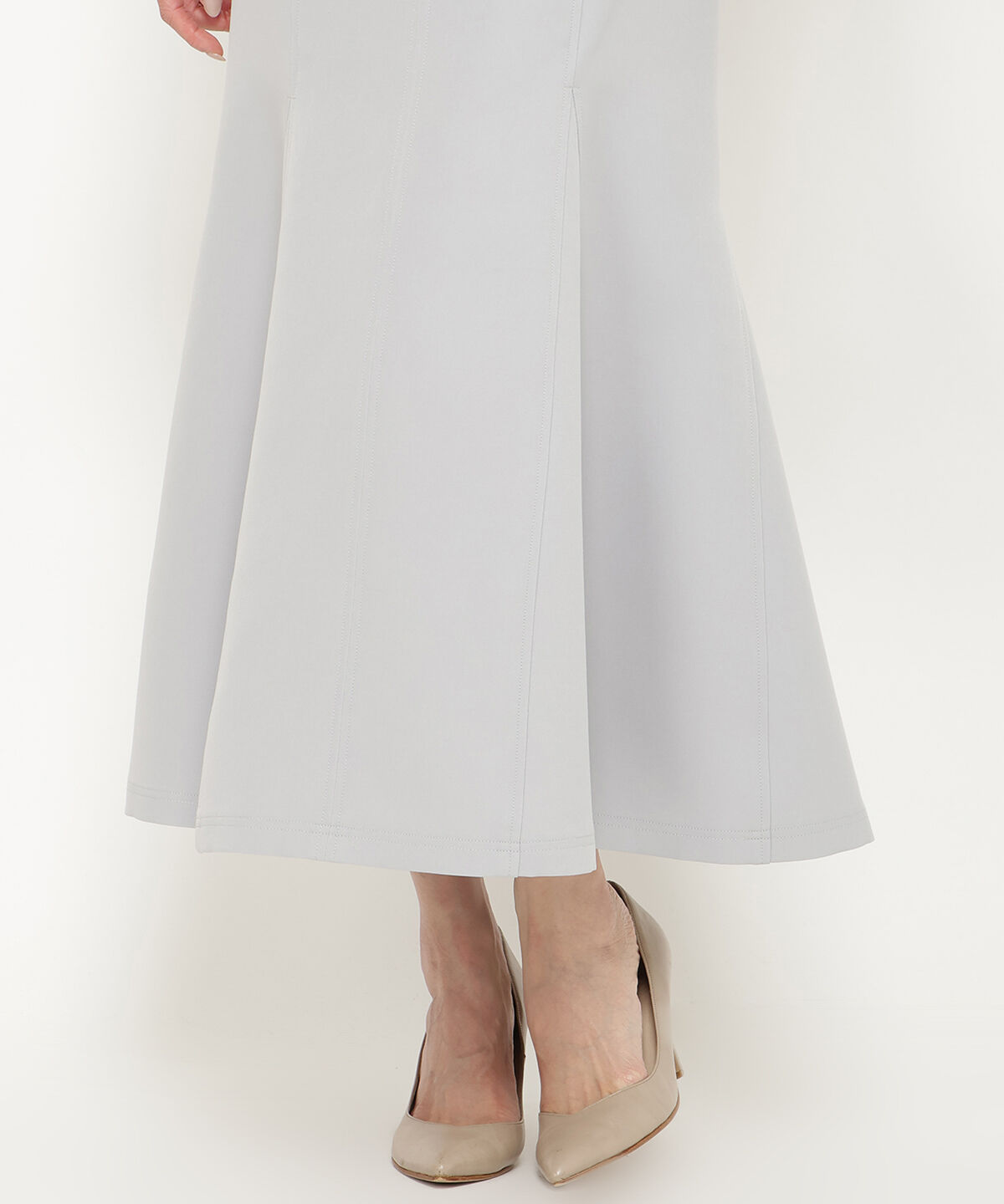 アンドクチュール「チュールフリルマーメイドドレス」|ドレス|