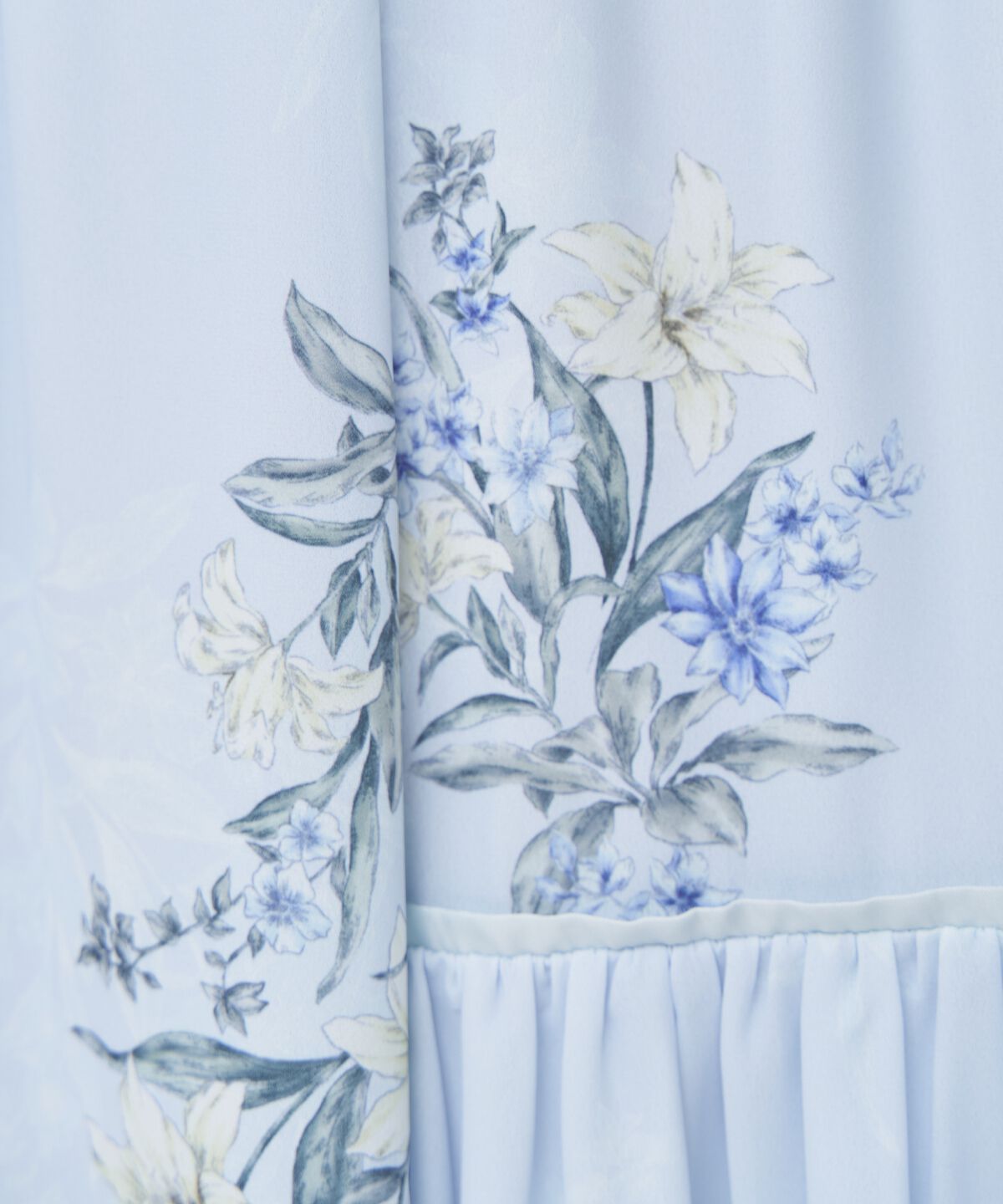 アンドクチュール「シャドーフラワーブーケワンピース」|ワンピース|