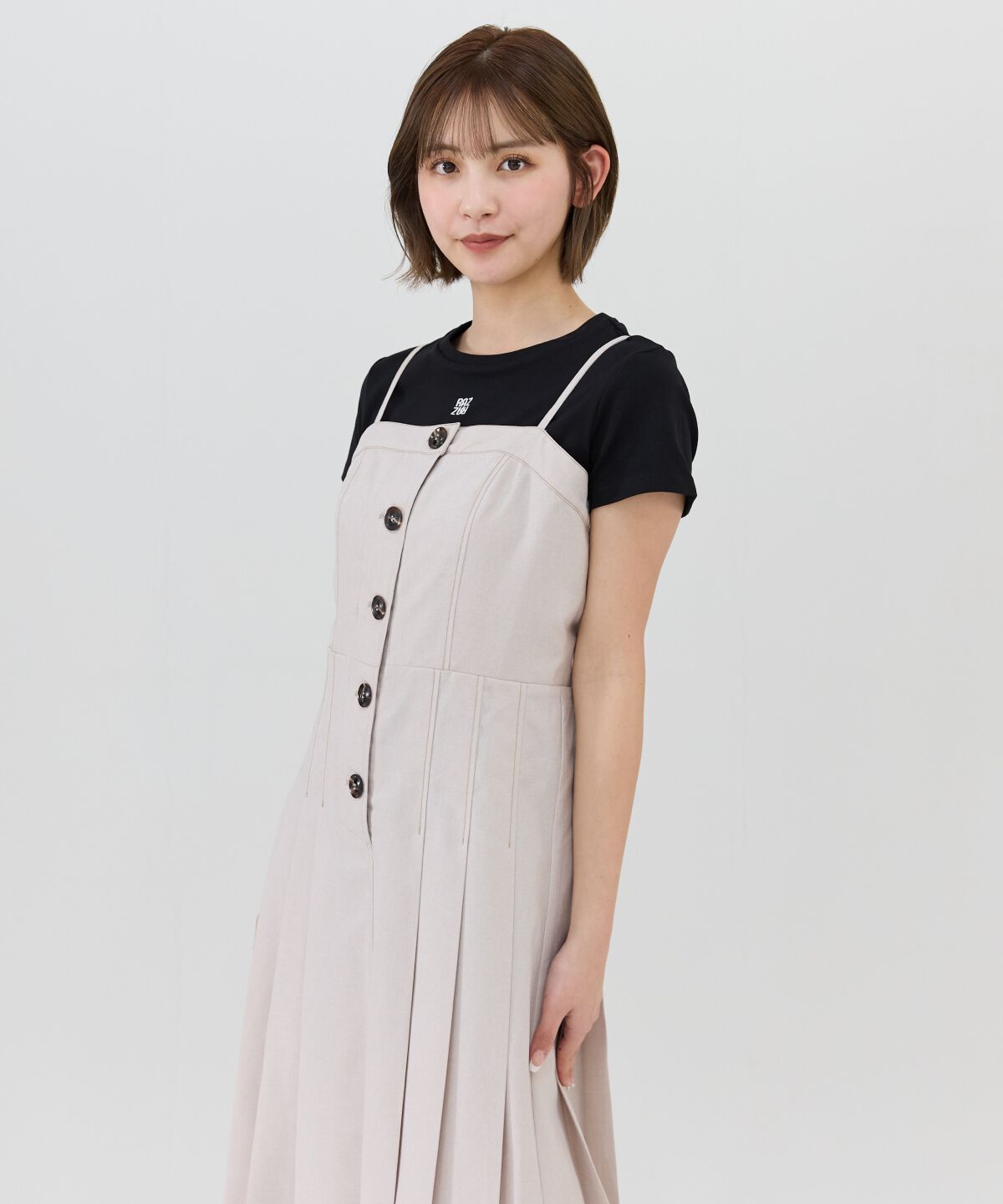 REDYAZEL「２wayプリーツジャンパースカート」|ワンピース|