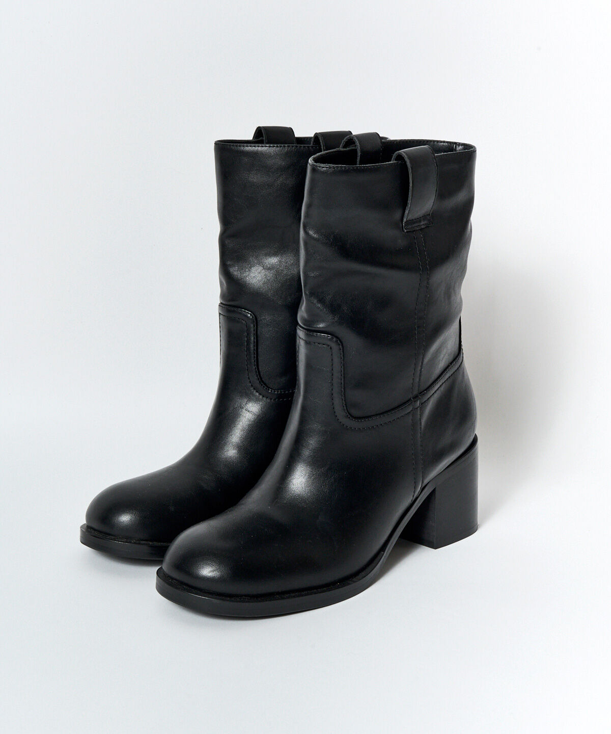 REDYAZEL「ウエスタンライクショートブーツ」|ショートブーツ|