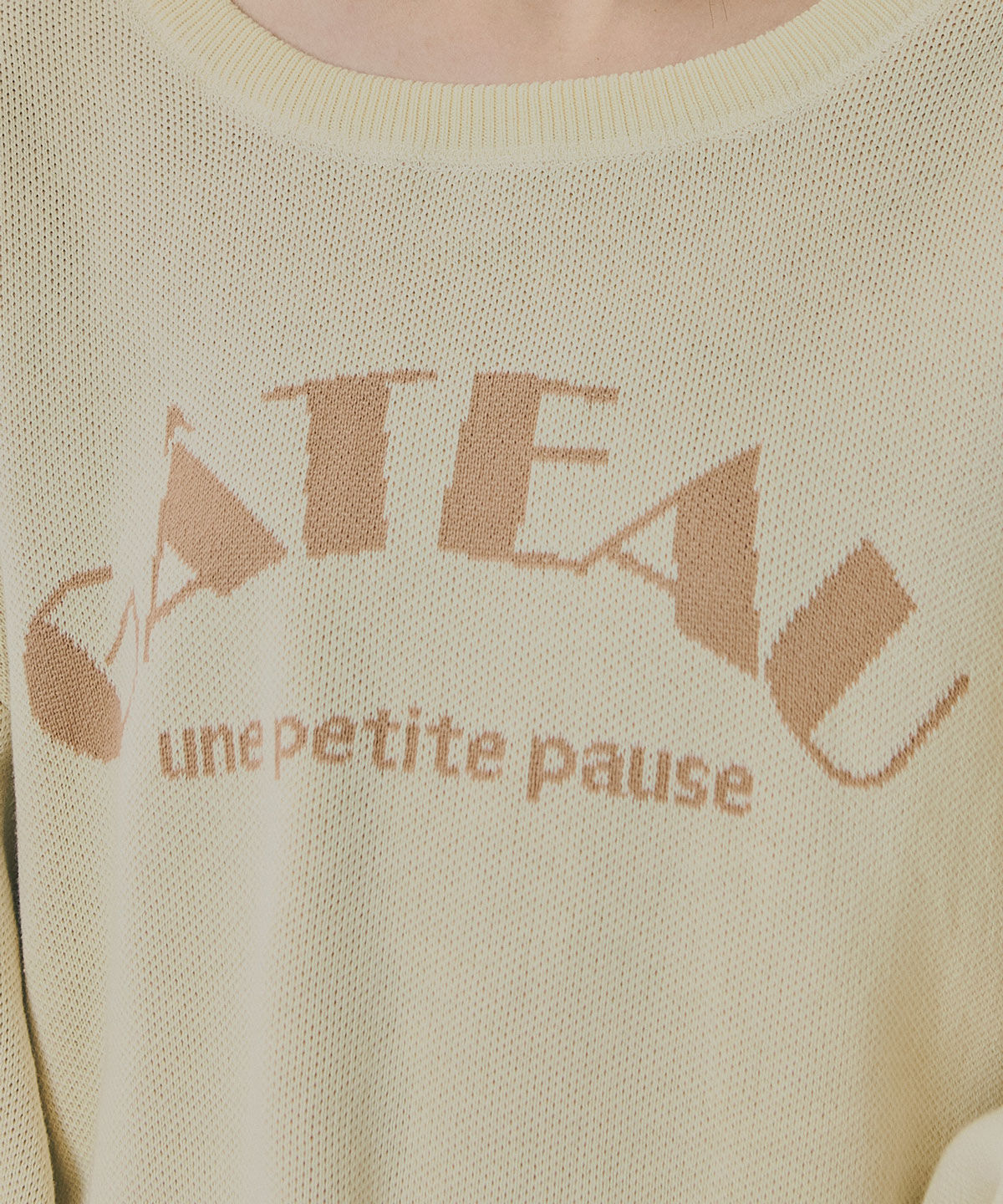 REDYAZEL「スウェットライクジャガードニット」|ニット・セーター|