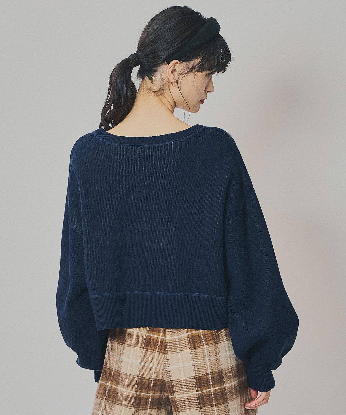 REDYAZEL「スウェットライクジャガードニット」|ニット・セーター|