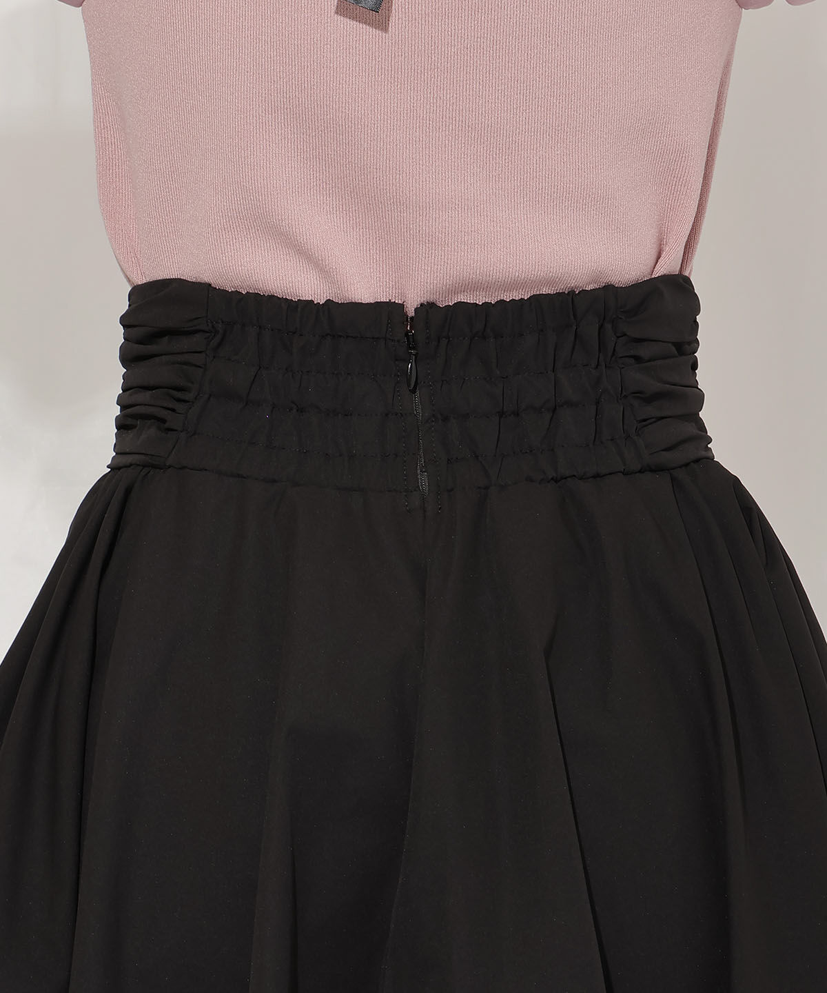 WILLSELECTION「ドロスト風リボンスカート」|フレア|