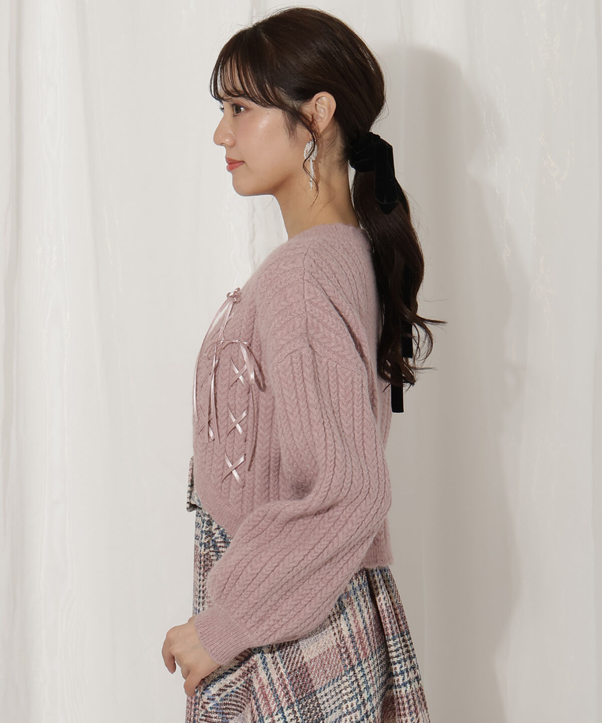 WILLSELECTION「ランダムリボンボレロ」|カーディガン|