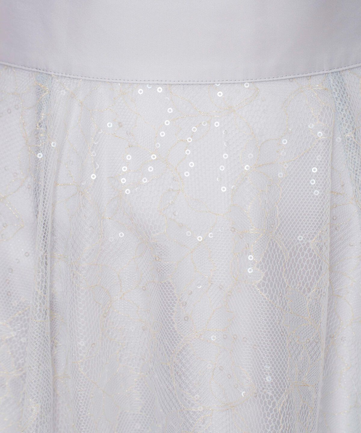 WILLSELECTION「スパンコール付きチュールスカート」|フレア|