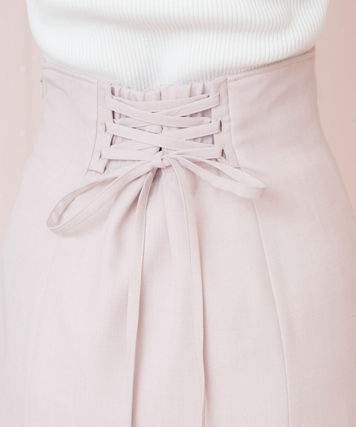 WILLSELECTION「シアーヘムギャザーマーメイドスカート」|フレア|