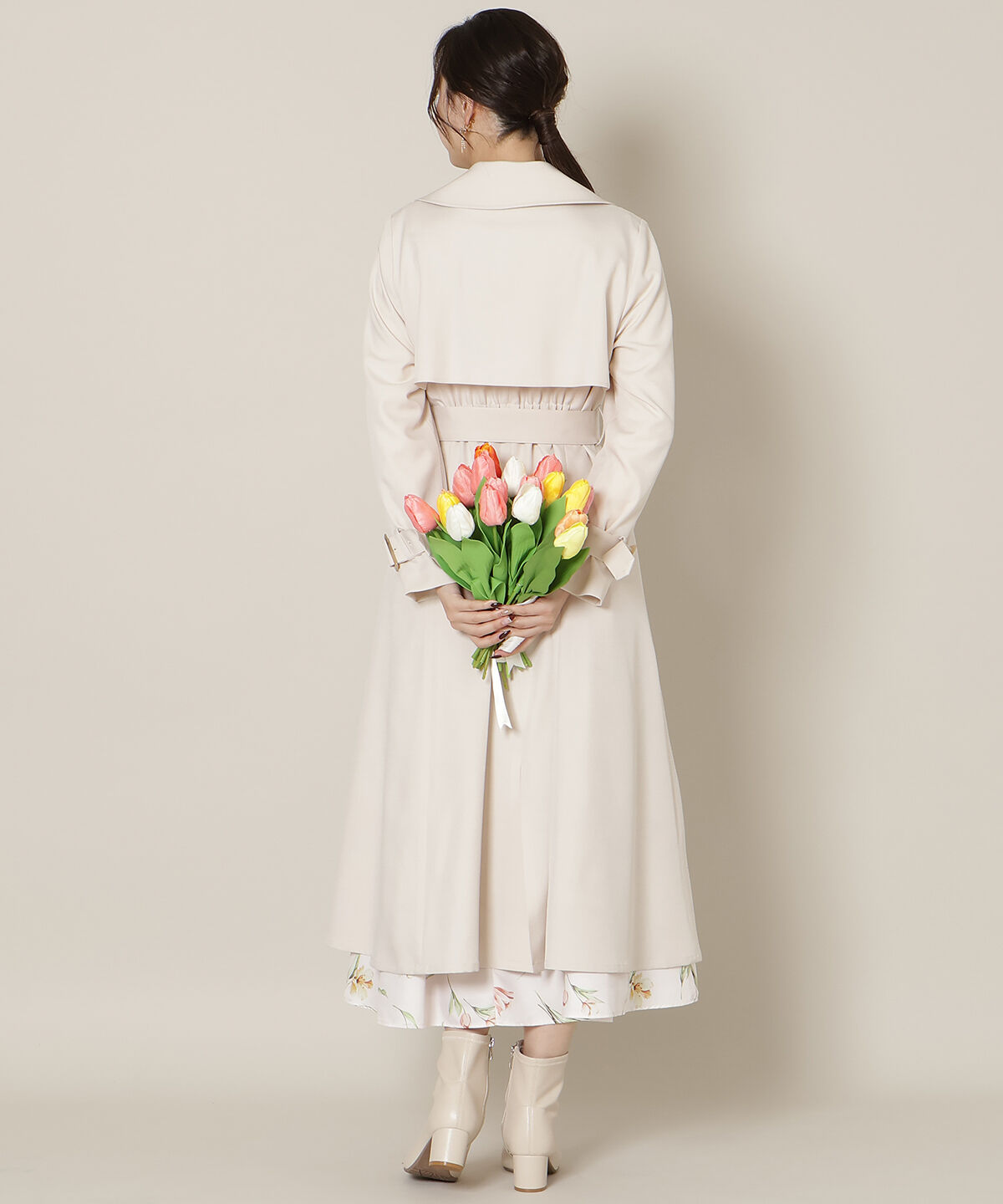 WILLSELECTION「オリジナルフレアトレンチコート」|トレンチコート|