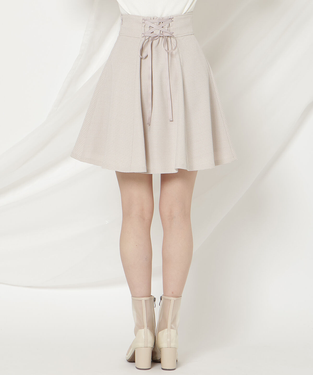 WILLSELECTION「ハイウエストフレアミニスカート」|フレア|