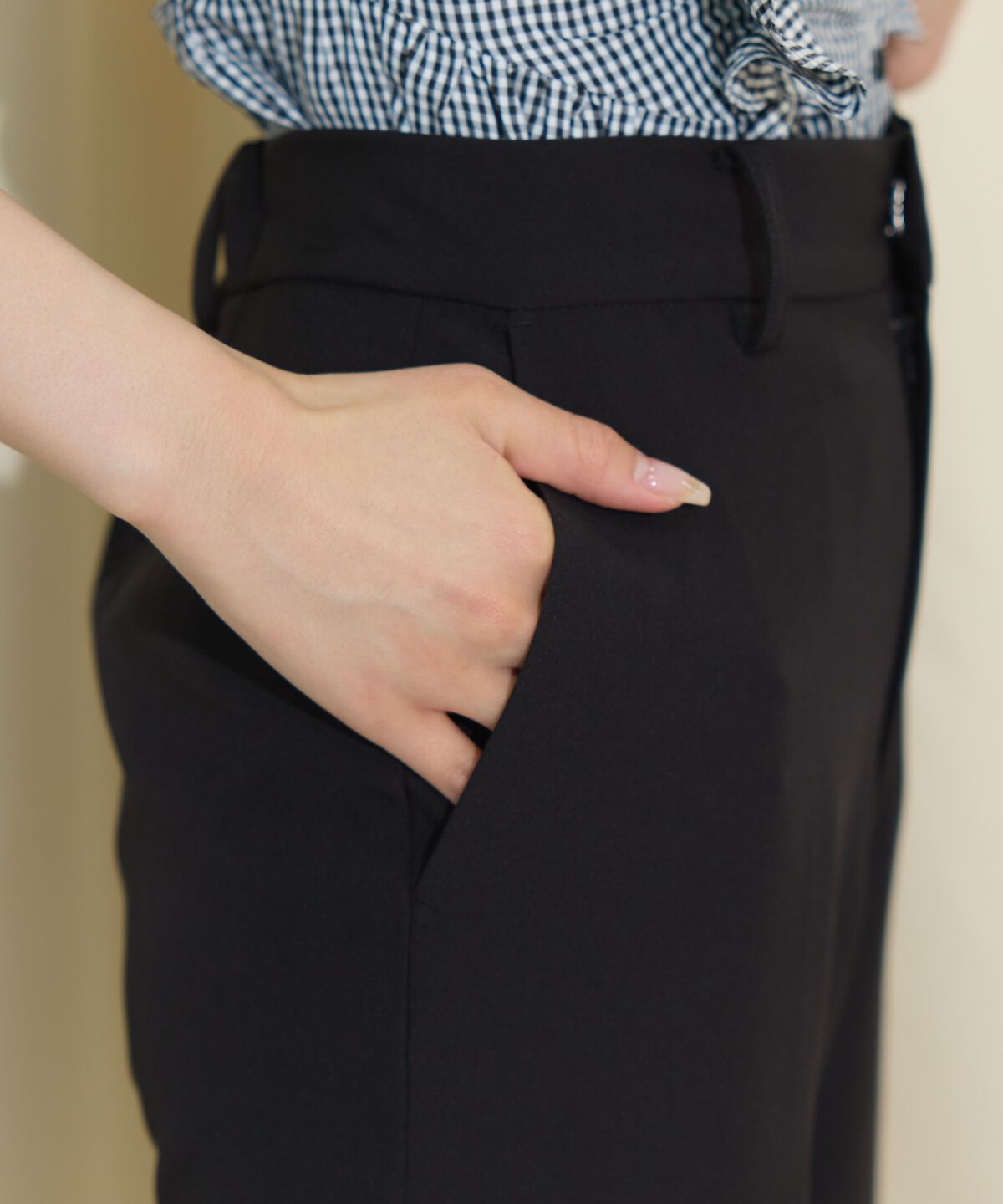 WILLSELECTION「パールデザインテーパードパンツ」|その他|