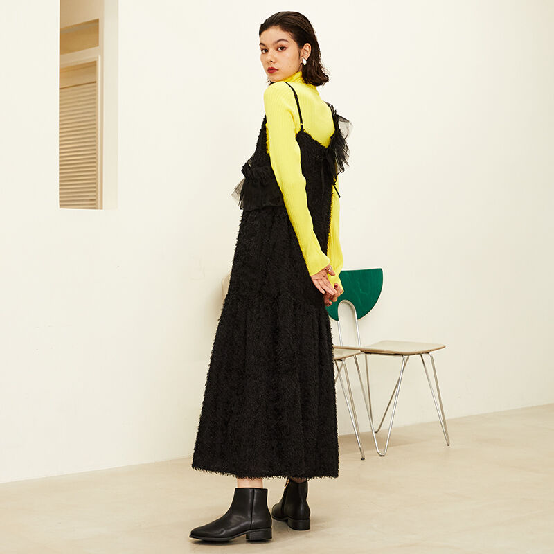 WA Oriental TRaffic「ゴールドジップスクエアトゥブーツ/32408」|ショートブーツ|