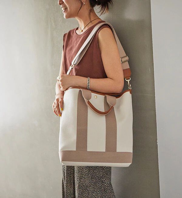 TOPKAPI BREATH「スコッチグレイン ネオレザー 縦型 A4 トート バッグ ショルダー付き L」|ショルダー・メッセンジャー|