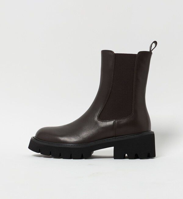 ODETTE E ODILE「チェルシー ショートブーツ55&uarr;」|ショートブーツ|DK.BROWN