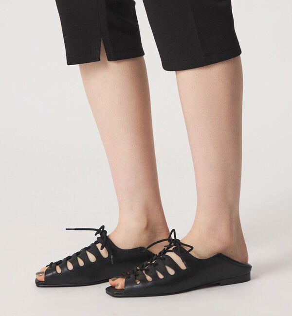 ODETTE E ODILE「ギリーオープントゥ フラット10&uarr;」|パンプス|