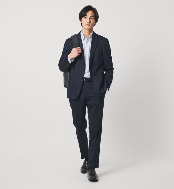 UNITED ARROWS「モックロディ 2ボタン テーラードジャケット UA COZY ウォッシャブル ストレッチ」|スーツ|