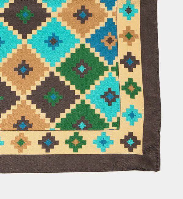 UNITED ARROWS「プリント ポケットチーフ」|ハンカチ|