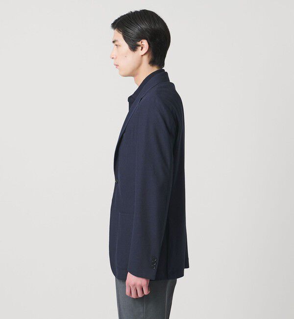 UNITED ARROWS「ソフト ハニカムメッシュ シングル 2ボタン テーラードジャケット COMFORT EASY‐MODEL」|テーラードジャケット|